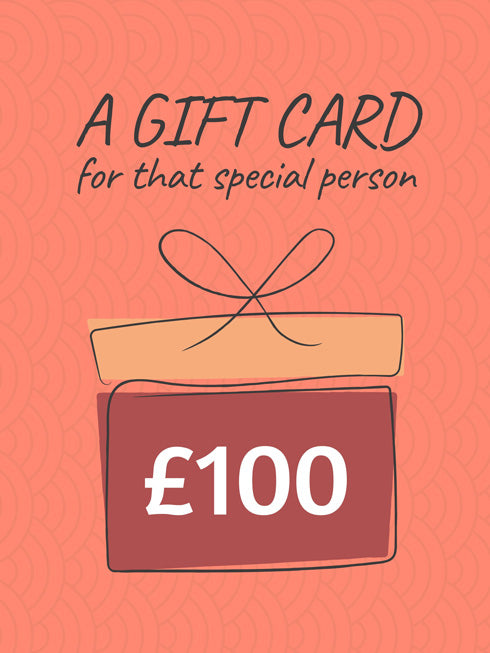 £100 Gift Card (+10% extra value)