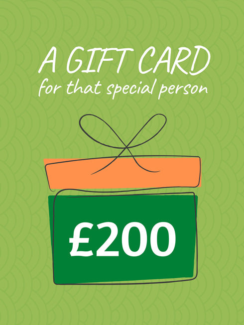 £200 Gift Card (+10% extra value)