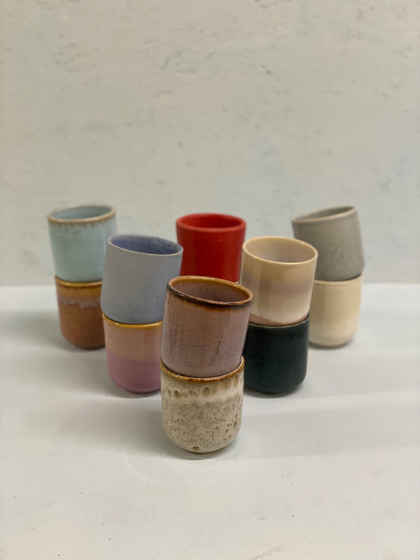 New! Medium Cups (200ml, Various colours)