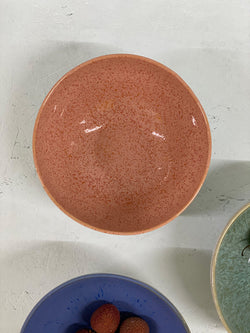 New - Reactive Medium Serving Bowls (Pink, Green, Blue)